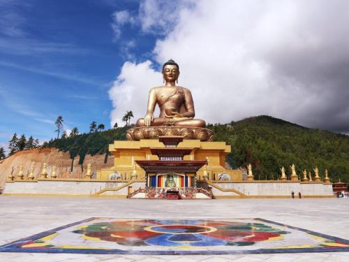 Tượng Phật lớn nhất thế giới Dordenma tại thủ đô Thimphu