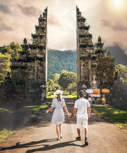 check-in cong troi Handara Bali HAIDANGTRAVEL